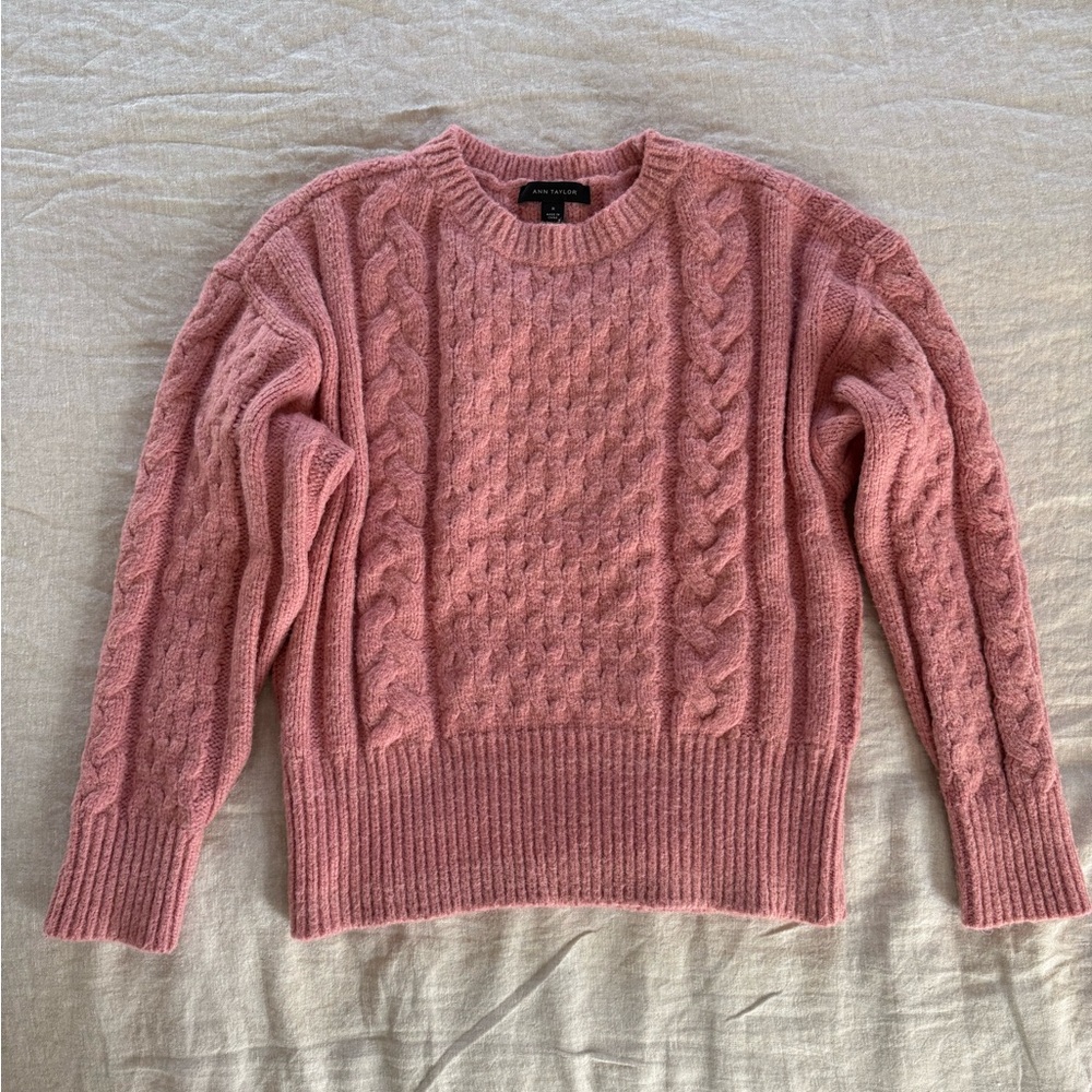 Ann Taylor Cable Knit Sweater